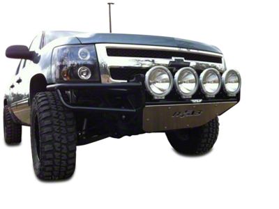 N-Fab R.S.P. Pre-Runner Front Bumper; Gloss Black (07-13 Silverado 1500)