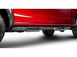 N-Fab Predator Pro Nerf Side Step Bars; Textured Black (19-26 Sierra 1500 Double Cab)