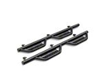 N-Fab Cab Length RS Nerf Side Step Bars; Textured Black (20-26 Sierra 2500 HD Crew Cab)