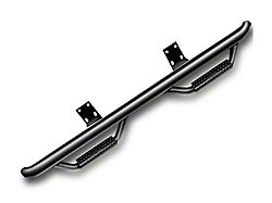 N-Fab Cab Length Nerf Side Step Bars; Textured Black (20-26 Sierra 2500 HD Crew Cab)