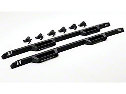 N-Fab EpYx Cab Length Nerf Side Step Bars; Textured Black (07-19 Sierra 3500 HD Crew Cab)