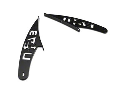 N-Fab 50 Series LED Light Bar Roof Top Light Bar Mount; Textured Black (14-18 Silverado 1500)