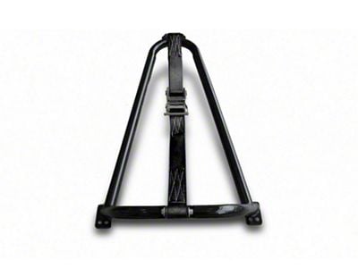 N-Fab Bed Mounted Tire Carrier; Textured Black (Universal; Some Adaptation May Be Required)