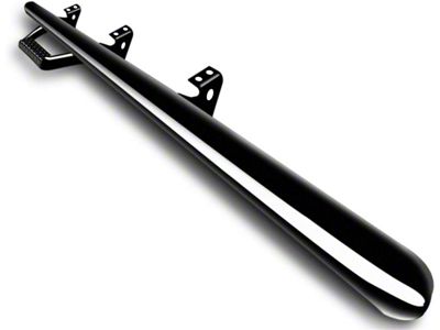 N-Fab Cab Length Nerf Side Step Bars; Gloss Black (20-25 Silverado 3500 HD Regular Cab)