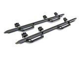 N-Fab Predator Pro Nerf Side Step Bars; Textured Black (20-26 Silverado 3500 HD Crew Cab)