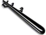 N-Fab Cab Length Nerf Side Step Bars; Textured Black (11-14 Silverado 3500 HD Regular Cab)