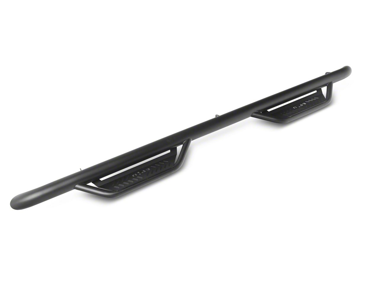 RT N-Fab Cab Length Podium Nerf Side Step Bars; Textured Black