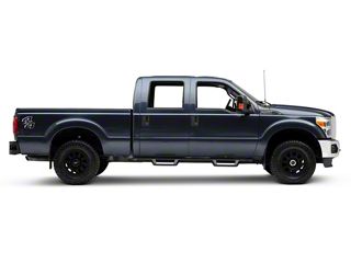 Speed Daddy Black 5” Oval Side Steps Nerf Bars For 1999-2016 Ford Super Duty Crew Cab – 500lb Capacity