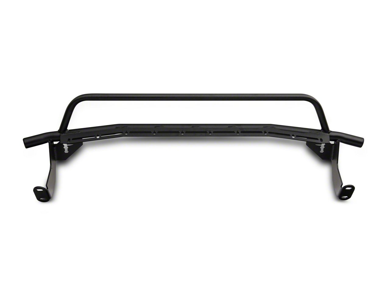 NFab F250 Super Duty Front Light Mount Bar with MultiMount; Textured