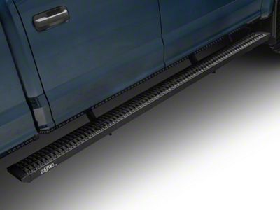 N-Fab Growler Fleet Sure Grip Running Boards; Textured Black (17-25 F-250 Super Duty SuperCrew)