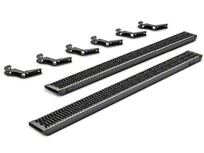 N-Fab Growler Fleet Sure Grip Running Boards; Textured Black (11-16 F-250 Super Duty SuperCrew)