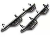 N-Fab Cab Length Podium Nerf Side Step Bars; Textured Black (17-25 F-250 Super Duty SuperCrew)