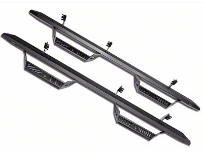 N-Fab Predator Pro Nerf Side Step Bars; Textured Black (15-20 Tahoe)