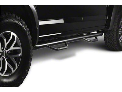 N-Fab Wheel 2 Wheel Nerf Side Step Bars; Gloss Black (15-19 Tahoe)