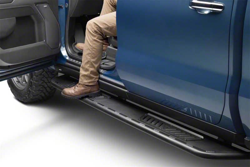thumbnail image 2 of APS IBoard Running Boards For 2005-2020 Chevy Tahoe & GMC Yukon – 6" Polished Aluminum 2 of 5
