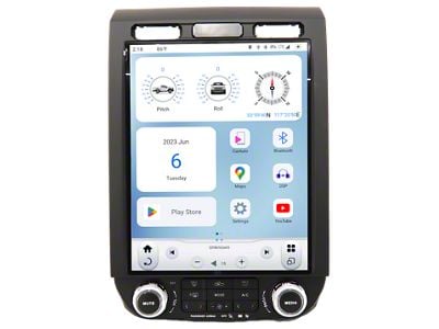 Navos by Linkswell Gen VI 12.10-Inch T-Style Radio (17-22 F-250 Super Duty, Excluding XL)