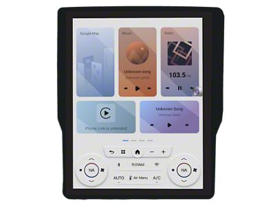 Navos by Linkswell LITE Series 12.10-Inch T-Style Radio (19-24 RAM 3500 w/ 5 or 8-Inch Screen)