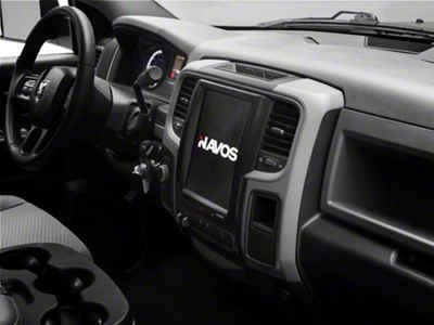 Navos Gen 5 10.40-Inch T-Style Radio with Factory Mirror Back-Up Camera Adapter (14-18 RAM 2500)