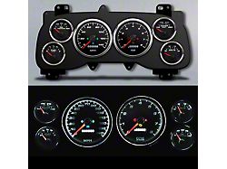 New Vintage USA Performance Series Direct Fit Gauge Kit; Black (99-01 RAM 1500)