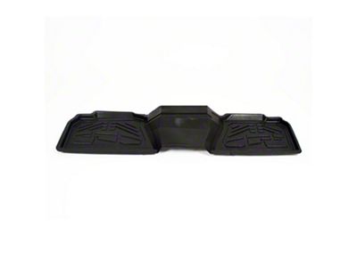 RedRock Sure-Fit Second Row Floor Liner; Black (14-18 Sierra 1500 Crew Cab)