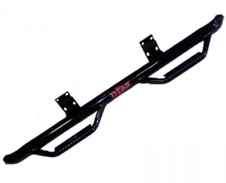 N-Fab F-150 Cab Length Nerf Side Step Bars - Gloss Black F0973QC