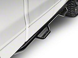 N-Fab Cab Length Nerf Side Step Bars; Gloss Black (09-14 F-150 SuperCrew)