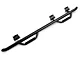N-Fab Cab Length Nerf Side Step Bars; Gloss Black (15-24 F-150 SuperCrew)