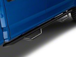 N-Fab Cab Length Nerf Side Step Bars; Textured Black (15-26 F-150 SuperCrew)