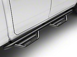 N-Fab Cab Length Podium Nerf Side Step Bars; Textured Black (09-18 RAM 1500 Crew Cab)