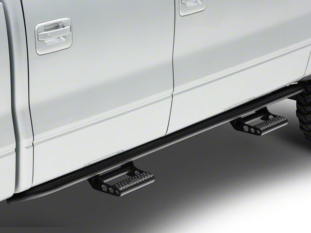 Side Rails F150 N-Fab F-150 Cab Length RKR Side Rails w/ Detachable Steps - Textured ...