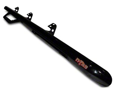 N-Fab Cab Length Nerf Side Step Bars; Textured Black (09-18 RAM 1500)