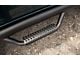 N-Fab Wheel 2 Wheel Bed Access Nerf Side Step Bars; Textured Black (15-24 F-150 SuperCrew w/ 5-1/2-Foot Bed)