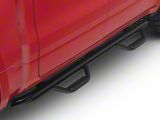N-Fab Wheel 2 Wheel Nerf Side Step Bars; Gloss Black (19-25 RAM 1500 Crew Cab w/ 5.7-Foot Box)