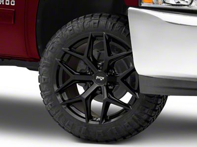 Niche Vice SUV Gloss Black 6-Lug Wheel; 22x9.5; 30mm Offset (07-13 Silverado 1500)