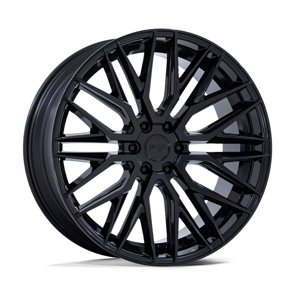 Niche Gamma Gloss Black 6-Lug Wheel; 24×10; 30mm Offset (09-14 F-150)