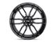 Niche Vosso Gloss Black 6-Lug Wheel; 24x9.5; 30mm Offset (09-14 F-150)