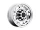 Niche Vice SUV Gloss Silver Brushed 6-Lug Wheel; 24x10; 30mm Offset (14-18 Silverado 1500)