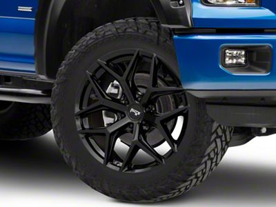 Niche Vice SUV Gloss Black 6-Lug Wheel; 22x9.5; 30mm Offset (15-20 F-150)