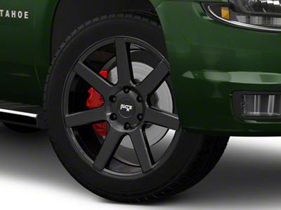 Niche Future Gloss Black 6-Lug Wheel; 24x10; 20mm Offset (15-20 Tahoe)