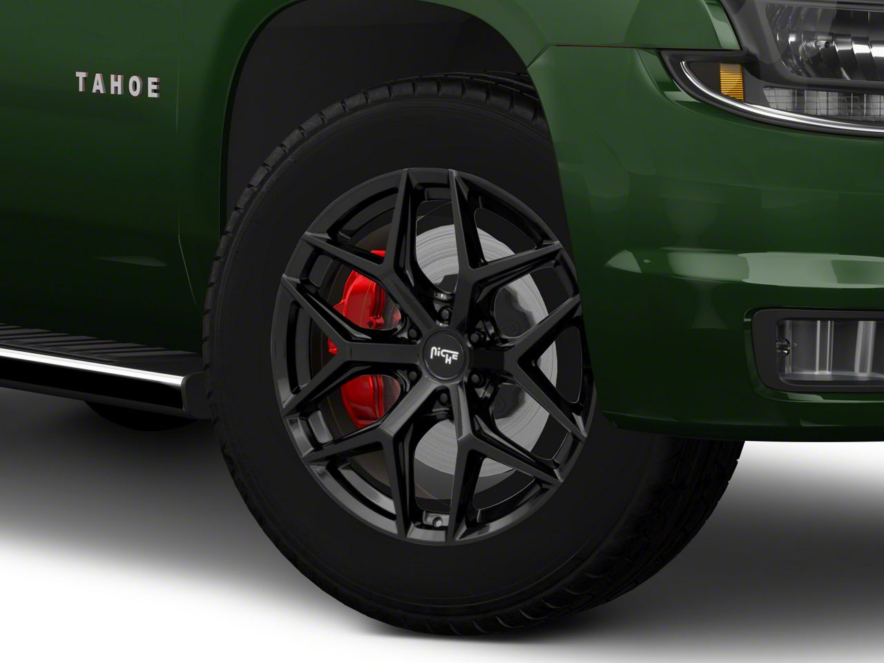 Niche Tahoe Future Gloss Black 6-Lug Wheel; 22x9.5; 19mm