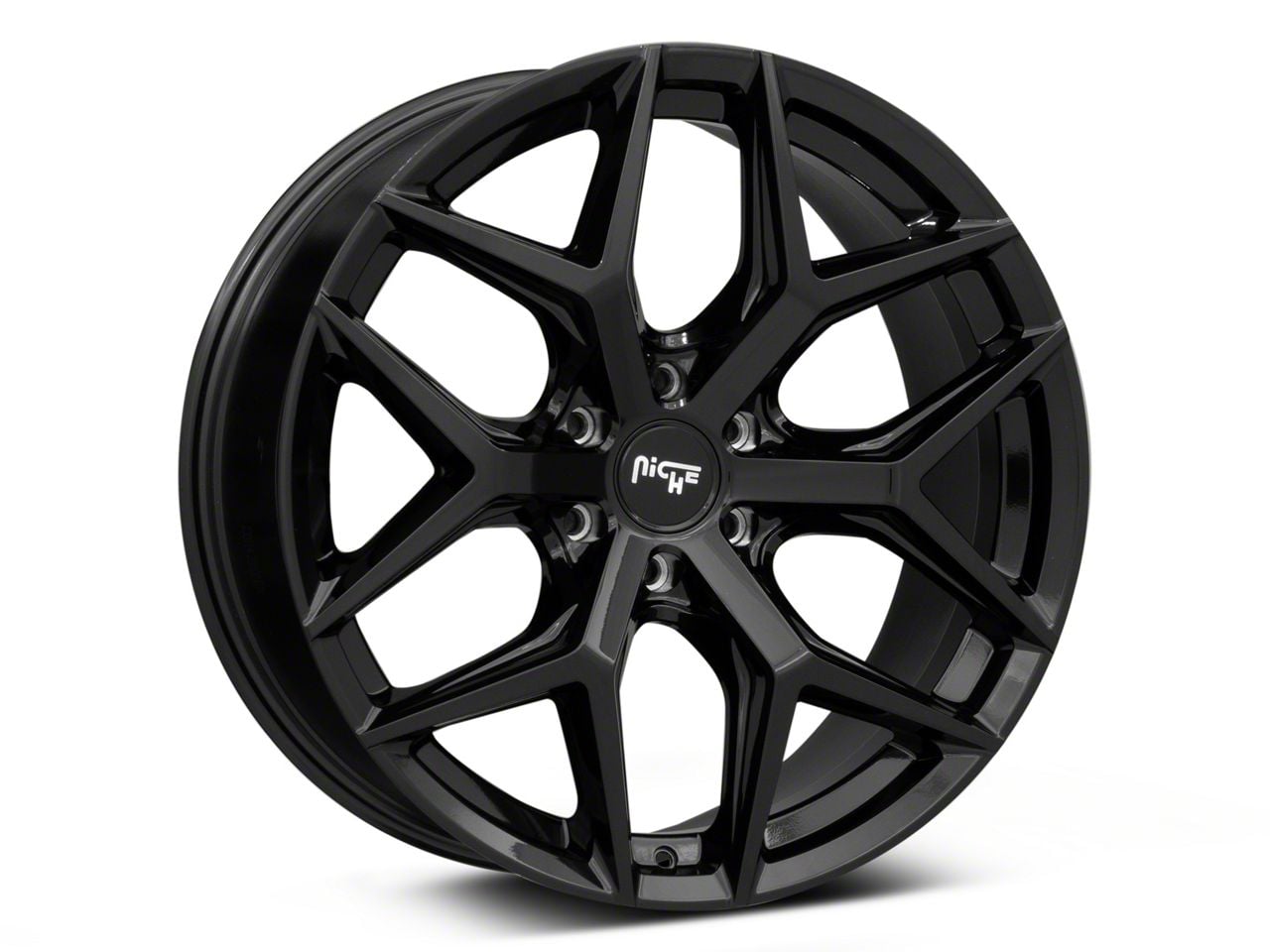 Niche Tahoe Vice SUV Gloss Black 6-Lug Wheel; 20x9; 30mm Offset