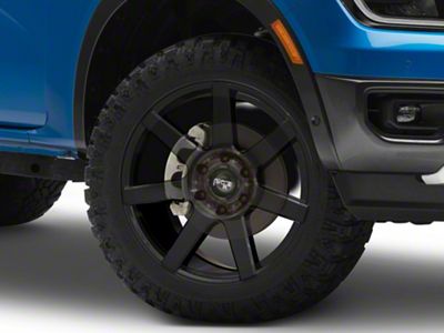 Niche Future Gloss Black 6-Lug Wheel; 20x9.5; 30mm Offset (24-25 Ranger)