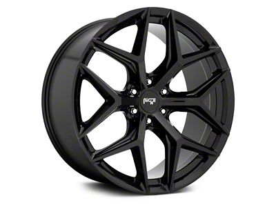 Niche Vice SUV Gloss Black 6-Lug Wheel; 22x9.5; 30mm Offset (99-06 Silverado 1500)