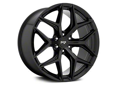 Niche Vice SUV Gloss Black 6-Lug Wheel; 22x9.5; 30mm Offset (23-24 Colorado)