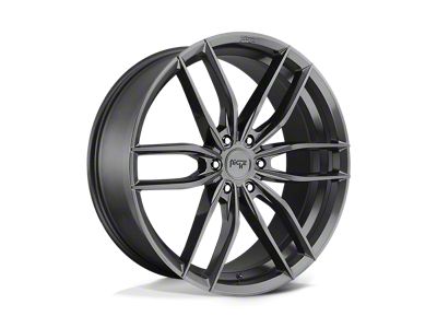 Niche Vosso Matte Anthracite 6-Lug Wheel; 20x9; 40mm Offset (15-22 Colorado)