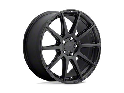 Niche Essen Matte Black 5-Lug Wheel; 18x8; 40mm Offset (87-90 Dakota)