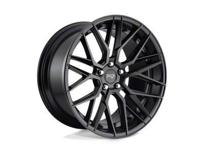 Niche Gamma Matte Black 5-Lug Wheel; 18x8; 40mm Offset (87-90 Dakota)