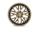 Niche Gamma Matte Bronze 5-Lug Wheel; 18x8; 40mm Offset (87-90 Dakota)