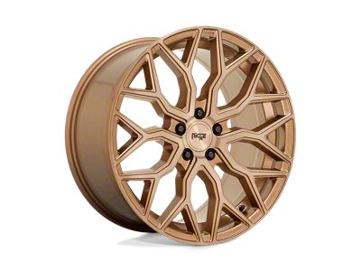 Niche Mazzanti Bronze Brushed 5-Lug Wheel; 20x10.5; 40mm Offset (87-90 Dakota)