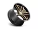 Niche Methos Matte Bronze with Black Bead Ring 5-Lug Wheel; 19x9.5; 35mm Offset (87-90 Dakota)